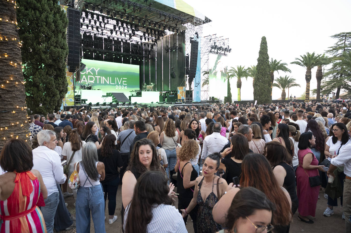 Las mejores imágenes del concierto de Ricky Martin en Badajoz (II)