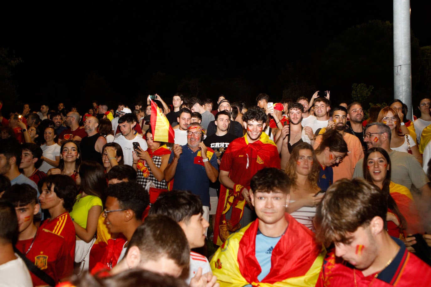 Celebración en el parque del Rodeo de Cáceres