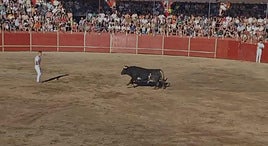 El recortador de 23 años golpeado en el concurso de recortes de Moraleja