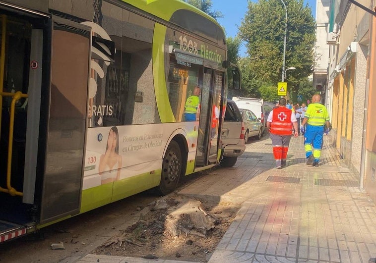 Así ha quedado el vehículo tras el accidente.