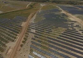 Planta fotovoltaica Núñez de Balboa en Usagre e Hinojosa del Valle.