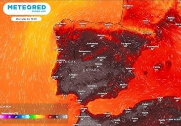 Llega el «horno ibérico» a Extremadura con temperaturas de 44 grados