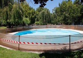 El vaso pequeño de la piscina de Pinilla no podrá utilizarse en todo el verano.