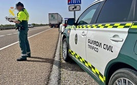 Imagen de la Guardia Civil de Tráfico.