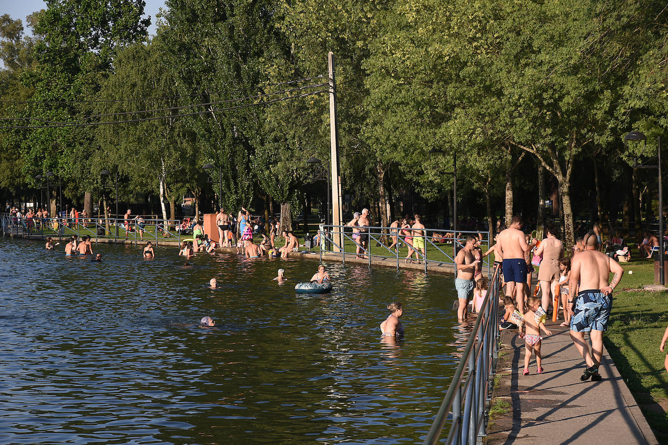 Piscina natural de La Isla.