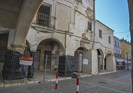 Comienzo de las obras en la plaza de San José.