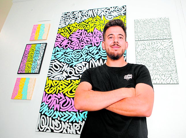 Carlos Andrés Durán Rebollo, artista autodidacta.