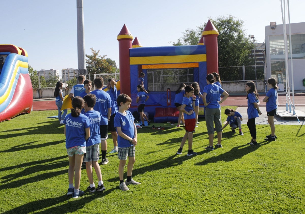 Actividad de las Escuelas Deportivas de Cáceres.