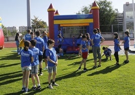 Actividad de las Escuelas Deportivas de Cáceres.