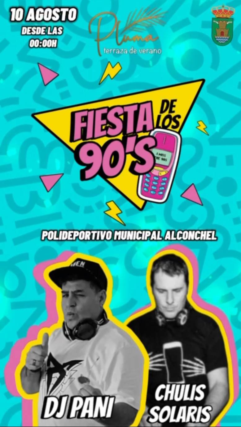 Cartel de la fiesta.