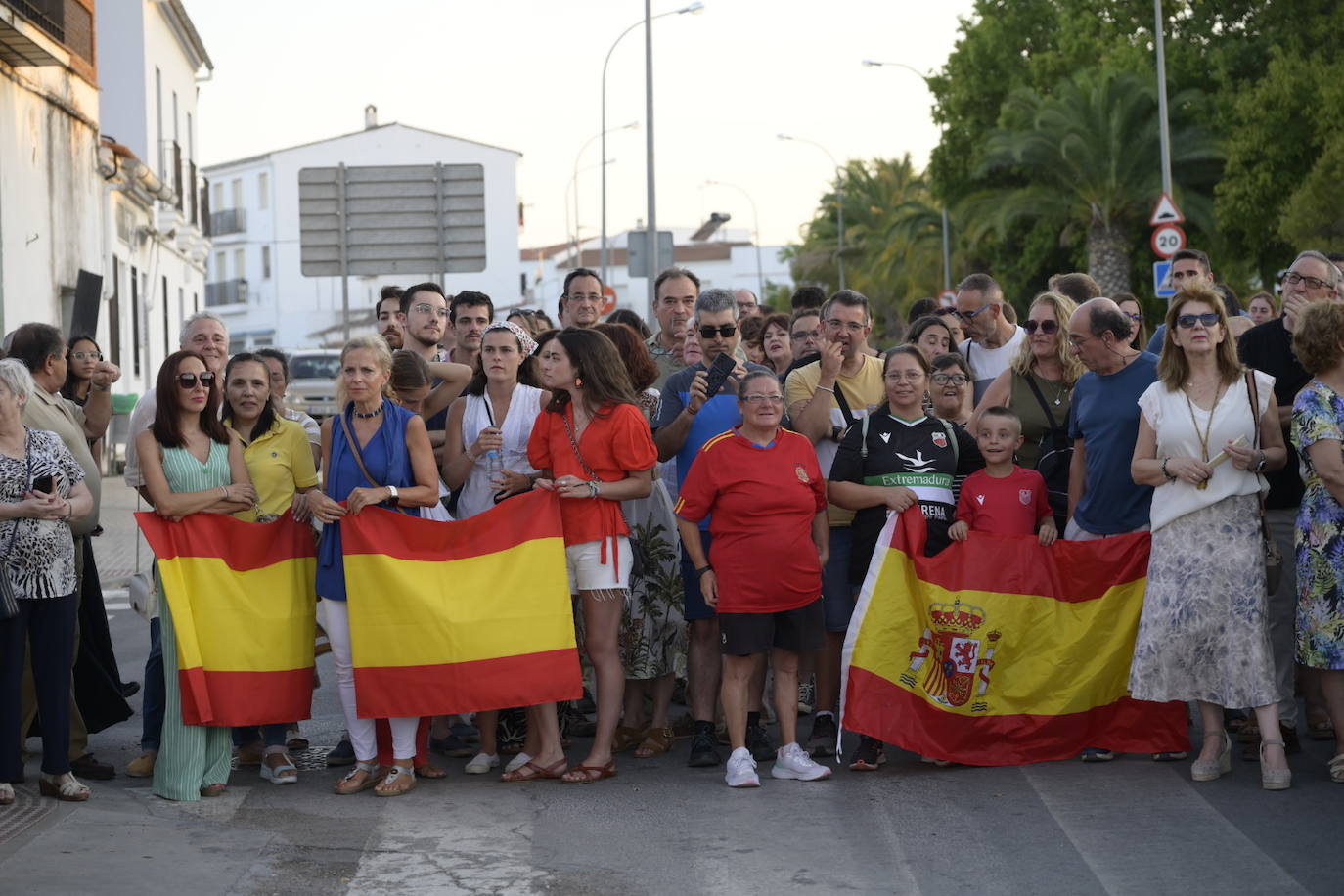 Fotos | Así ha recibido Llerena al doble medallista olímpico Álvaro Martín