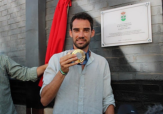 La recepción de Llerena a su campeón olímpico, en imágenes