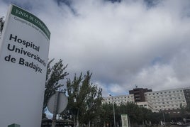 Hospital Universitario de Badajoz.