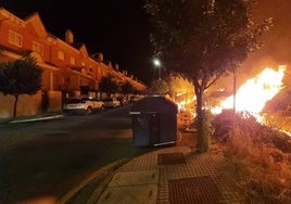 Lugar del incendio