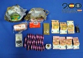Objetos encontrados en el trastero en la 'Operación Desván'.