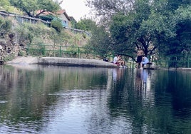 La piscina natural 'Los Pozos' es un lugar tranquilo para pasar el día