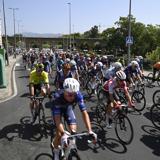 Plasencia se vuelca en la salida de la 4ª etapa de la Vuelta Ciclista a España