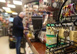Imagen de archivo de una ferretería