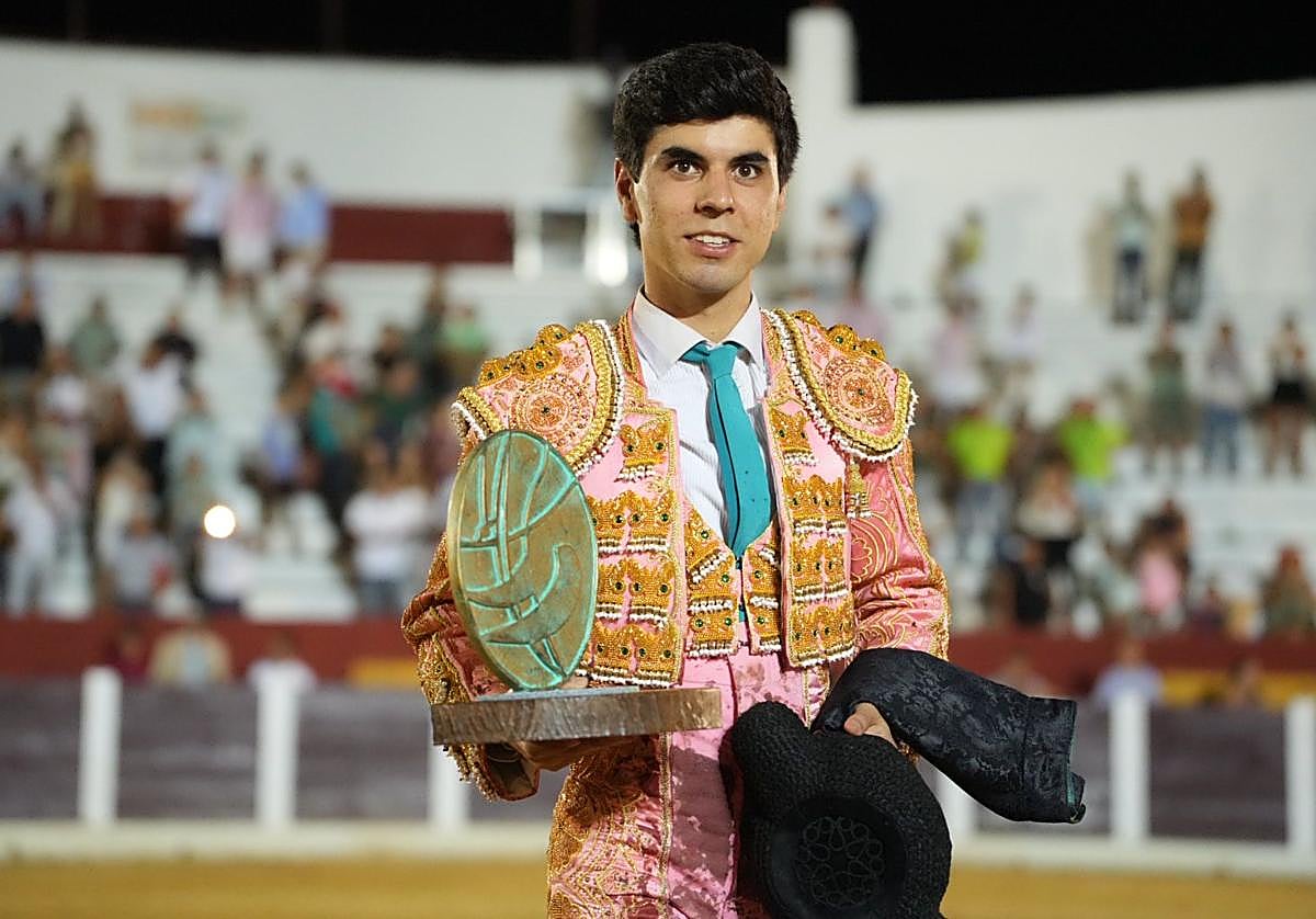 El ganador del certamen, Sergio Sánchez.