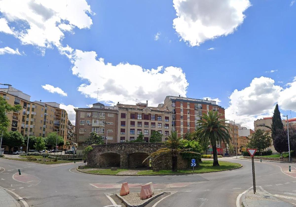 Plaza de San Francisco, en Cáceres.