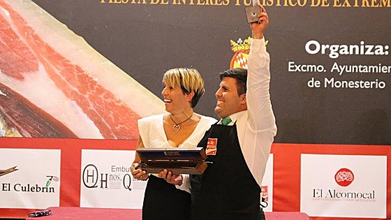 Javier Fernández, Cuchillo Jamonero de Oro de Monesterio 2024: «Si lo sueñas, lo consigues»