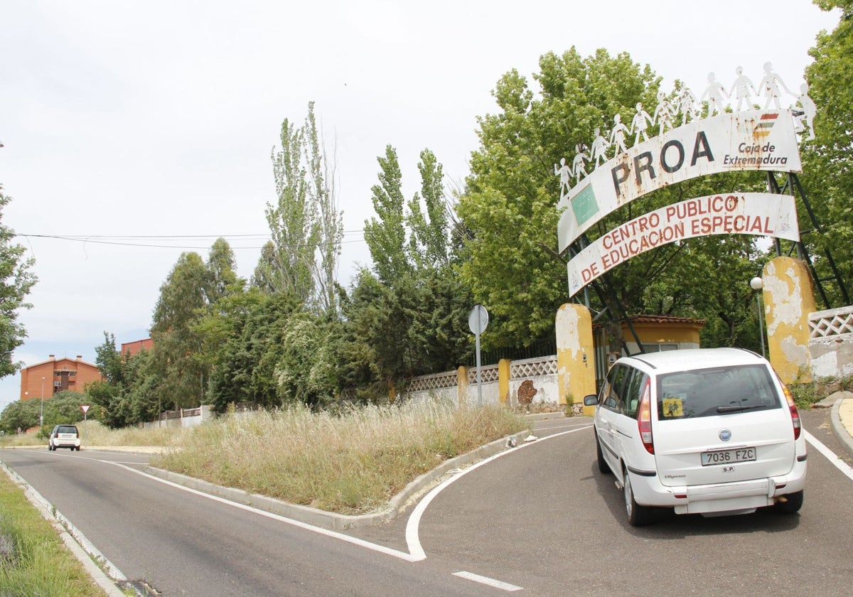 Imagen de archivo de la entrada del centro de educación especial Proa.