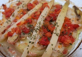 Un plato con textura y sabor.