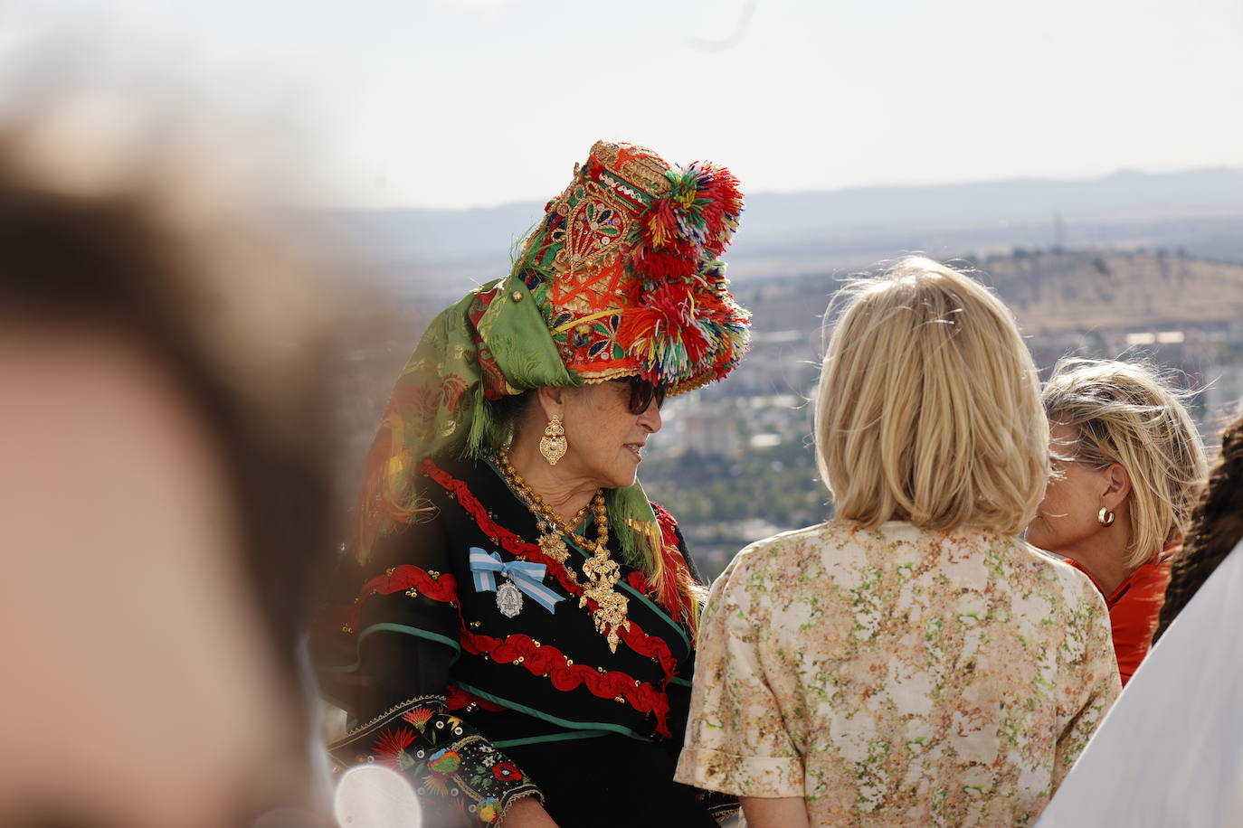 Imágenes de la patrona por las calles de Cáceres