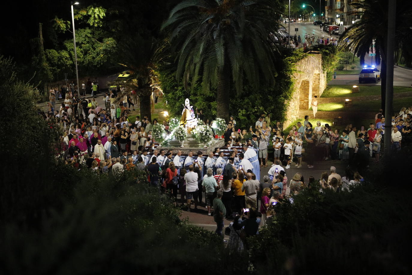 Imágenes de la patrona por las calles de Cáceres (II)