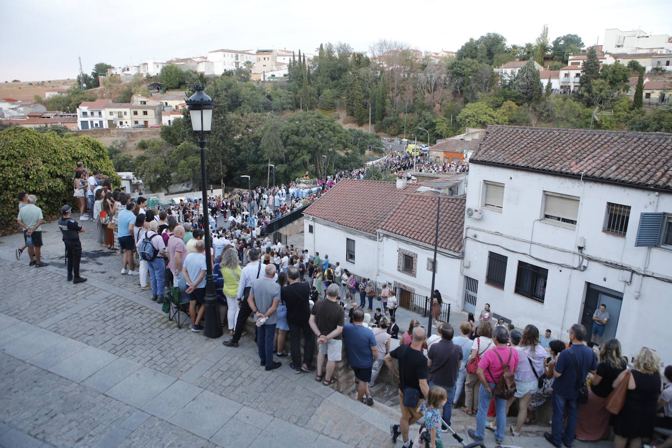 Imágenes de la patrona por las calles de Cáceres (II)