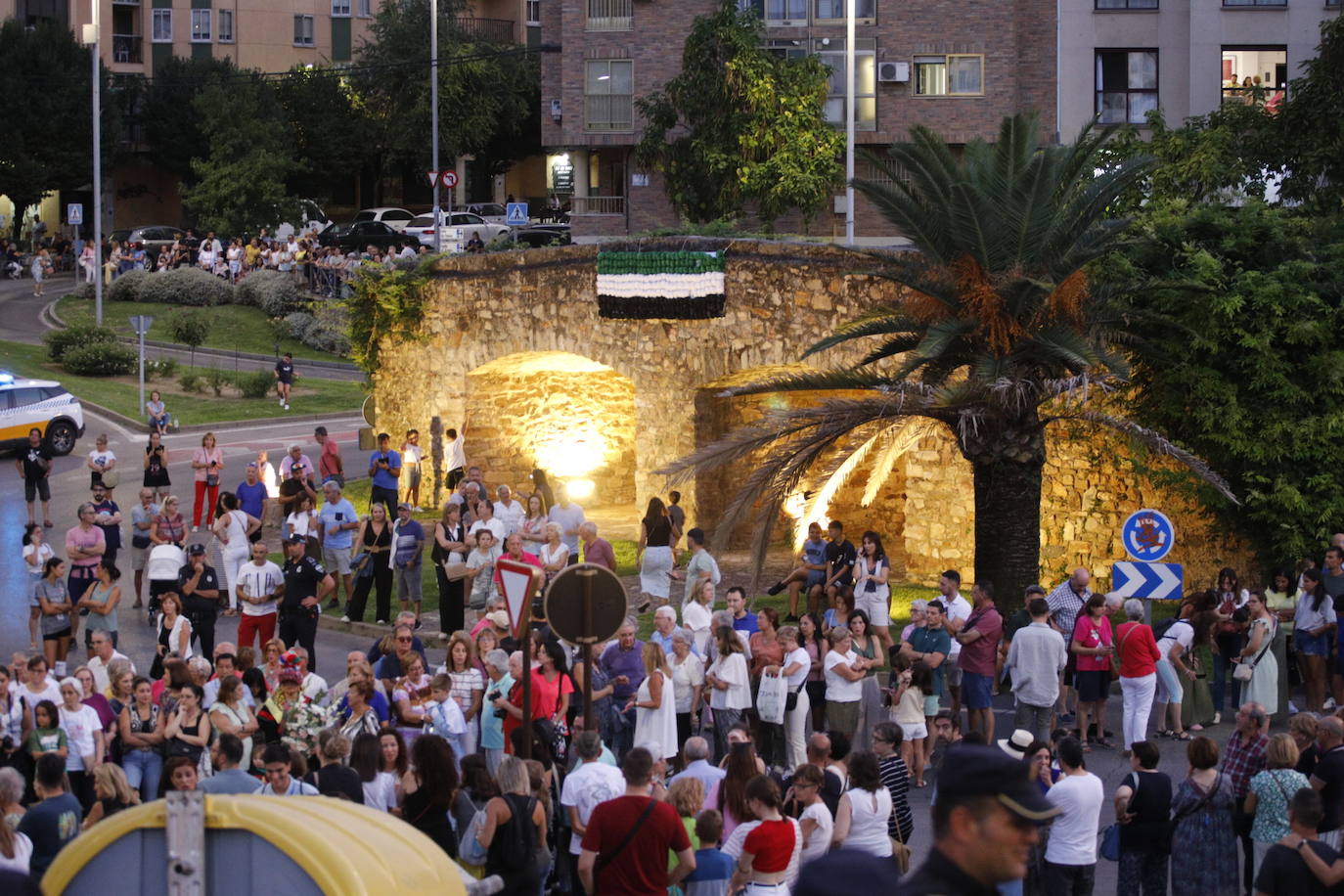 Imágenes de la patrona por las calles de Cáceres (II)
