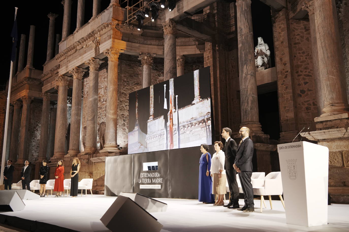 Acto de entrega de las Medallas de Extremadura, en imágenes