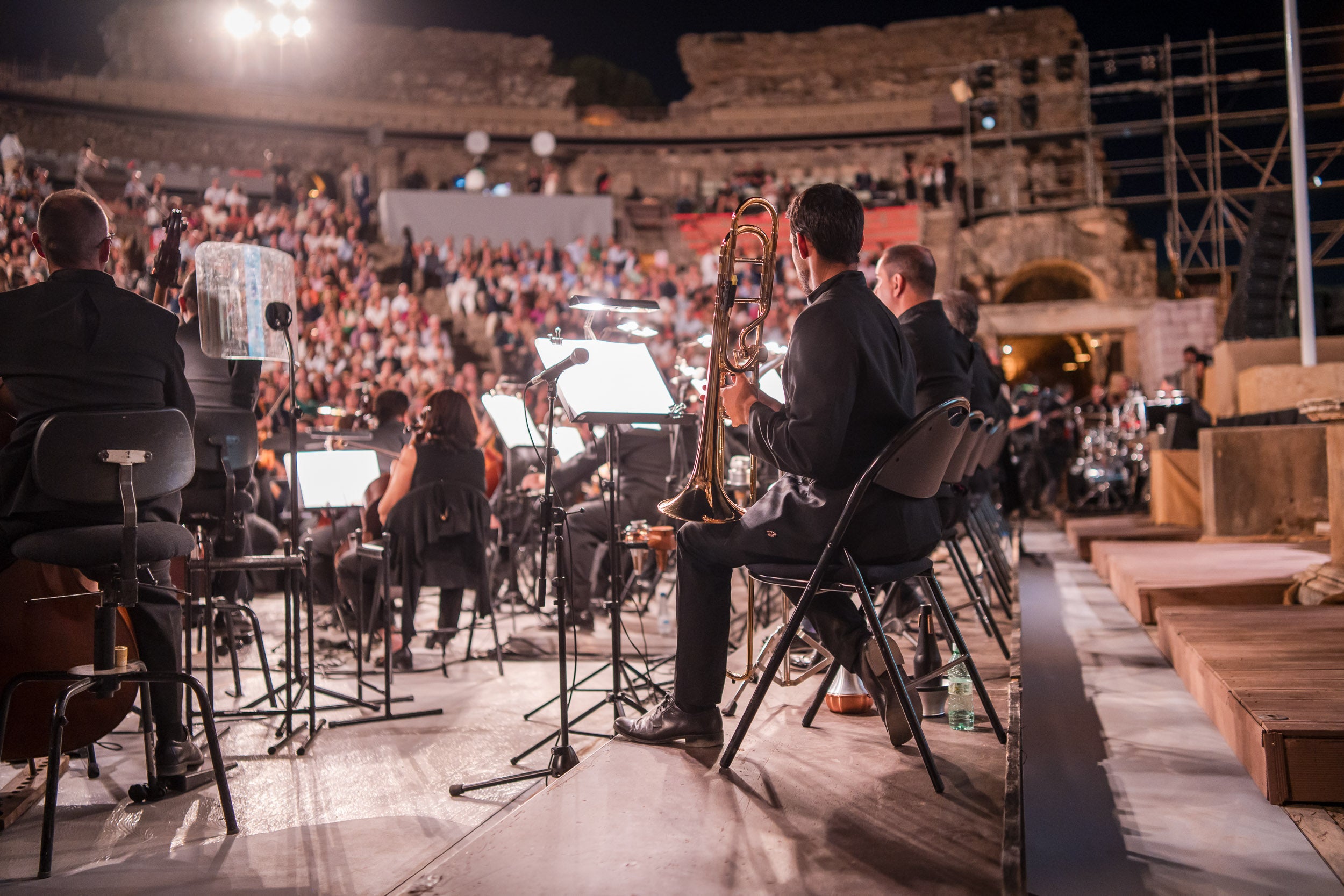 Fotos de ambiente en el acto de entrega de las Medallas de Extremadura