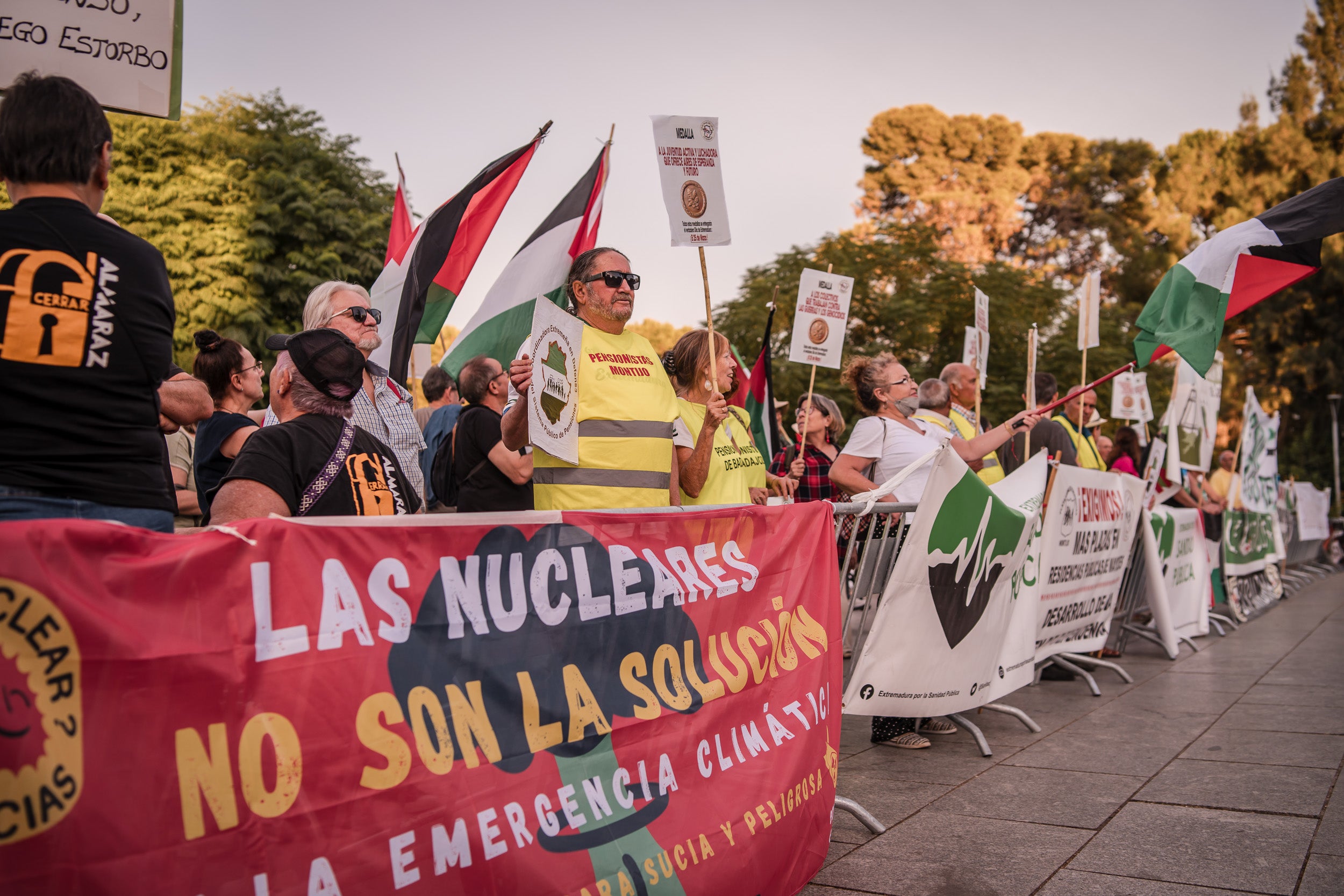 Fotos de ambiente en el acto de entrega de las Medallas de Extremadura