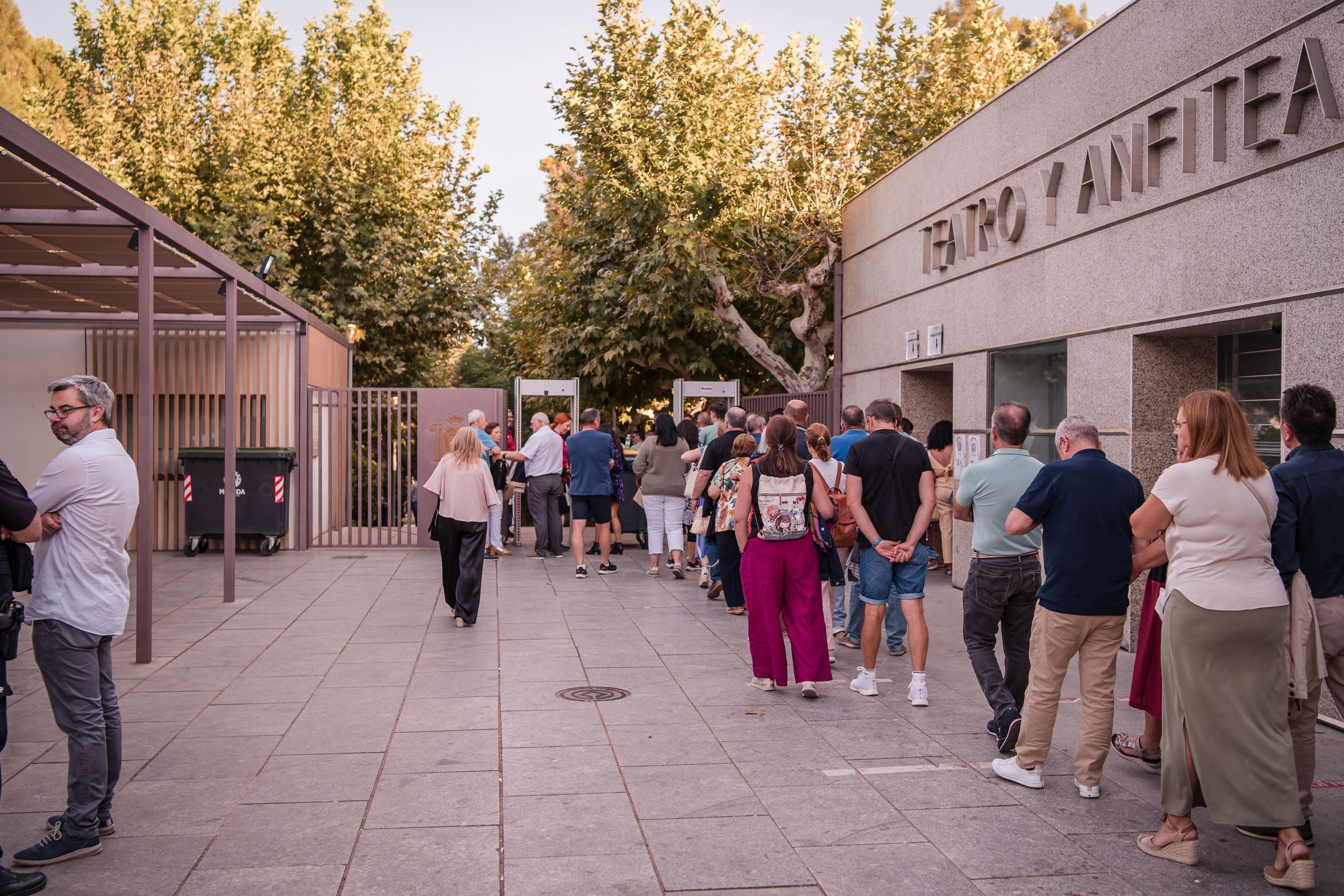 Fotos de ambiente en el acto de entrega de las Medallas de Extremadura