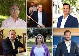 Alcaldes que han valorado la iniciativa de la Junta.