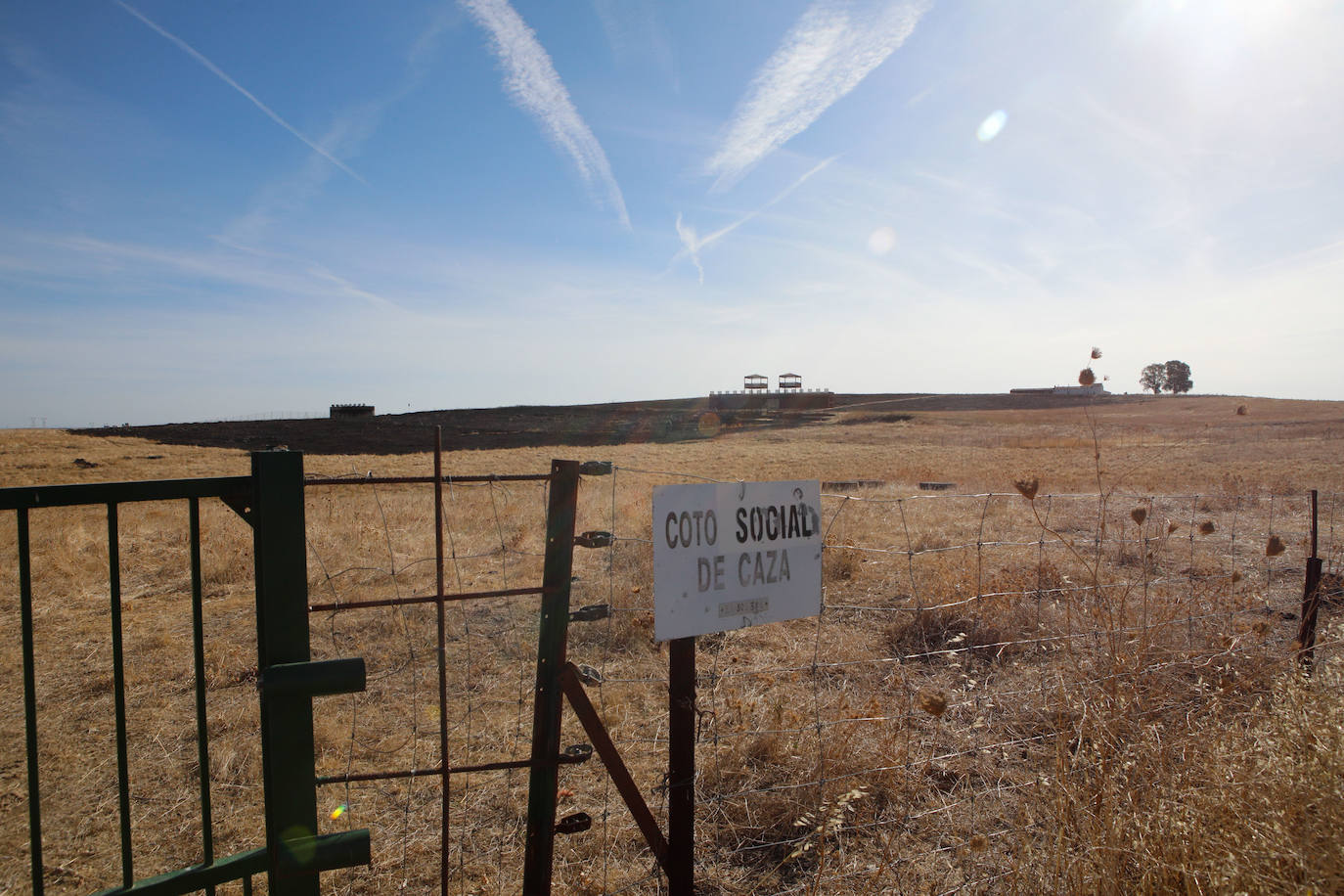 Así afectaron las llamas al Paseo Alto y al campamento romano