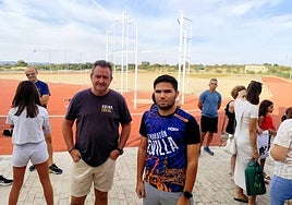 Agustín Rubio y Álvaro Lechón se reunían con atletas y sus padres