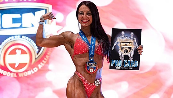Medalla de oro para la extremeña Esther en Salamanca