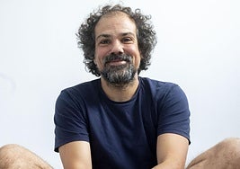 Raúl Jiménez en su espacio diafreísta de Cáceres.