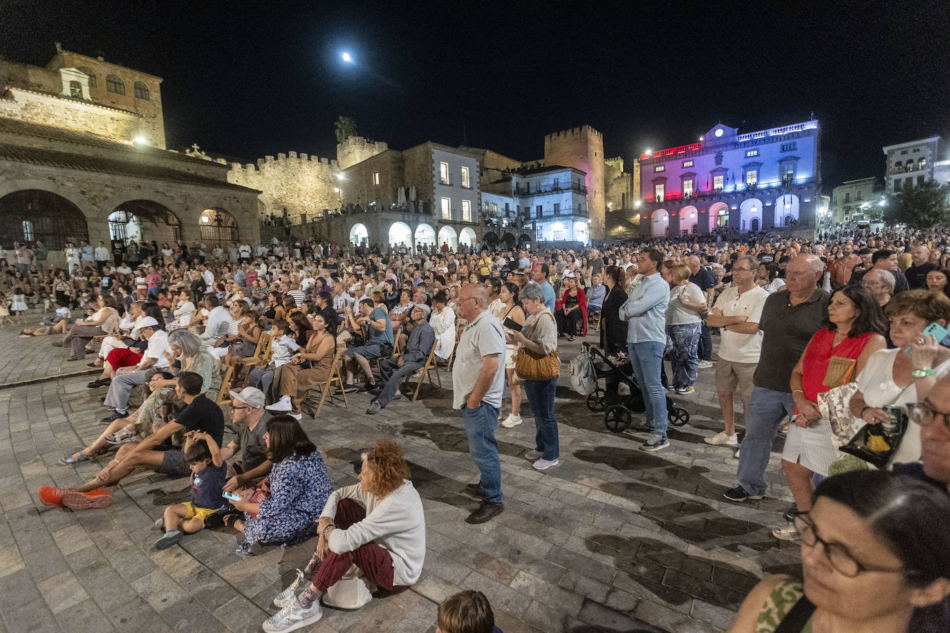 Así ha sido la Noche del Patrimonio en Cáceres