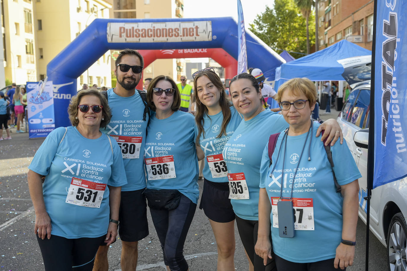 La Carrera Contra el Cáncer de Badajoz, en imágenes (I)
