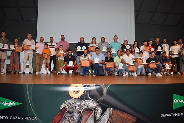 Premiados en la gala de Fedexcaza 2024