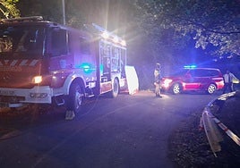 Muere un motorista de 74 años tras salirse de la vía en Hervás