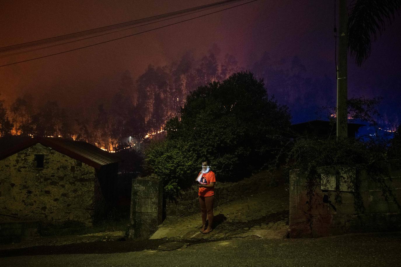 Los incendios de Portugal, en imágenes