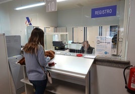 Oficinas de la Agencia Tributaria en Badajoz.