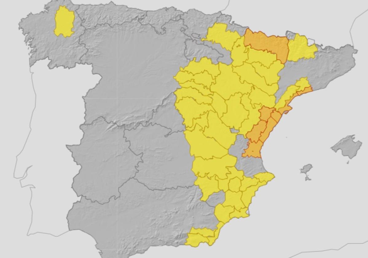 Extremadura se libra de los avisos meteorológicos este 21 de septiembre.