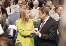 María Guardiola y Luis Planas.