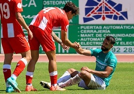 Joaquín, tras la derrota contra el Almería B.