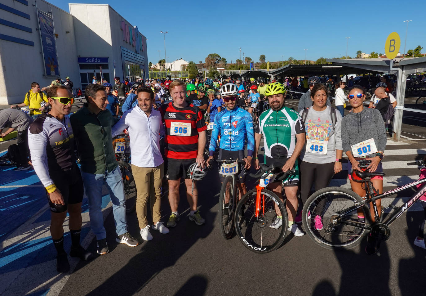 Así ha sido el Día de la Bicicleta en Badajoz, en imágenes